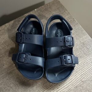 Cat & Jack Kids Dark Blue Buckle Sandals